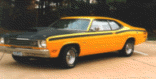 1973 plymouth duster yellow and black
